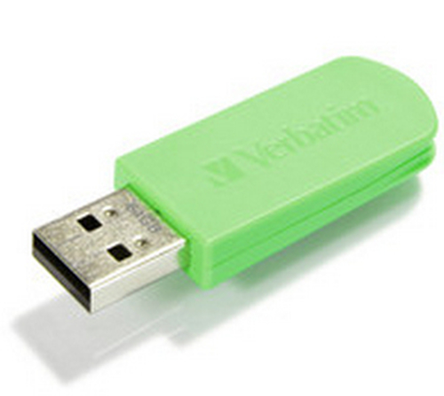 Verbatim 64GB Mini USB Flash Drive - Green 49834 - Código: 49834 | Compra en Guadalajara