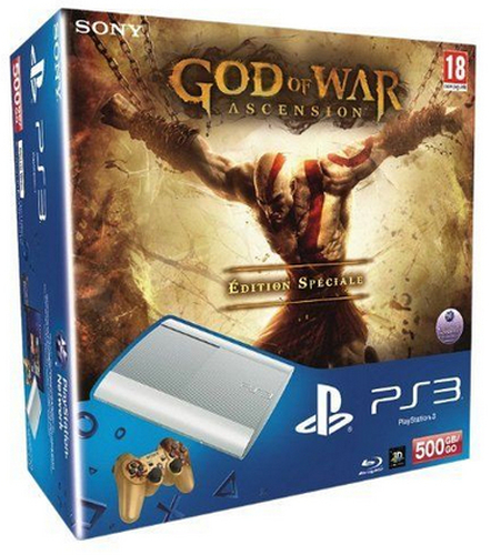 Sony Playstation 3 500GB Super Slim + God of War: Ascension Wi-Fi Balta