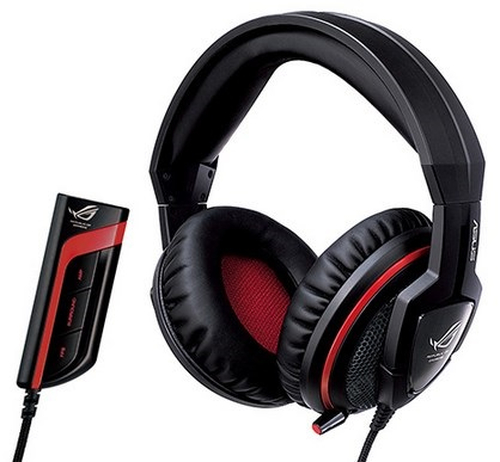 ASUS Orion Pro Kõrvaklapp Juhtmega ühendatud Peavõru Mängimine Must, Punane