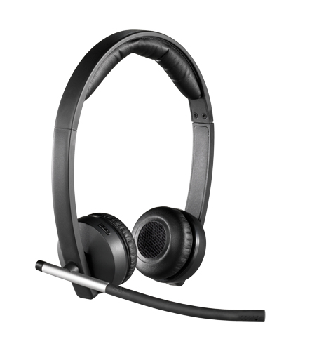 Logitech Wireless Headset Dual H820e - Auricular - en oreja - DECT - inalámbrico - 981-000516