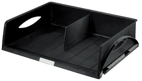 Leitz 016816 dokumentu un rakstāmlietu paplāte Melns