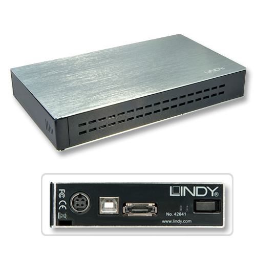 Lindy 42641 kõvakettaboks Alumiinium 3.5