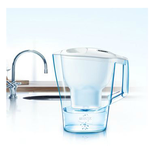 Filtro de Agua 249 x 99 x 256 mm BRITA Aluna Jarra 2.4L Blanco