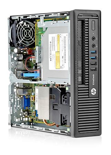 【BIOS起動確認済み／中古】EliteDesk 800 G1 USDT（Core i3-4160， MEM4GB， HDD無し）★本体＋ＡＣアダプタ（ＯＳ無し）● HP ELITEDESK 800 G1 USDT i3 i5 i7 FAST DESKTOP MOTHERBOARD