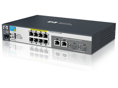 製品データ HP ProCurve 2520-8G-PoE マネージド L2 Gigabit Ethernet 
