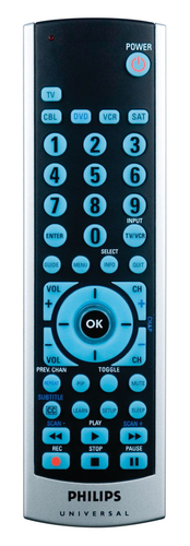 Philips Perfect replacement SRU5050 Universal Remote Control 1