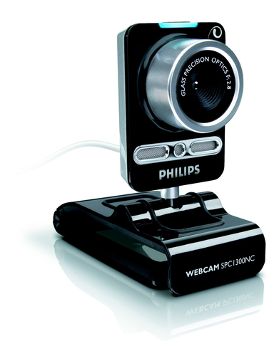Philips SPC1290NC/17 vebkamera 1,3 MP USB 2.0 Melns, Sudrabs