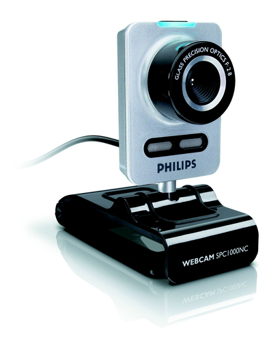 Philips SPC1000NC/27 vebkamera 1,3 MP USB 2.0 Melns, Sudrabs