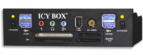 ICY BOX IB-861-B Melns