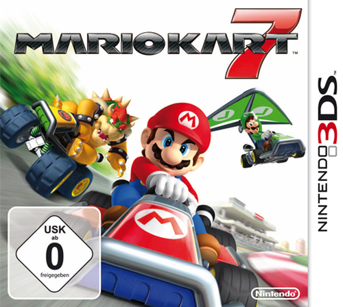 Nintendo Mario Kart 7, 3DS Standard Saksa keel Nintendo 3DS