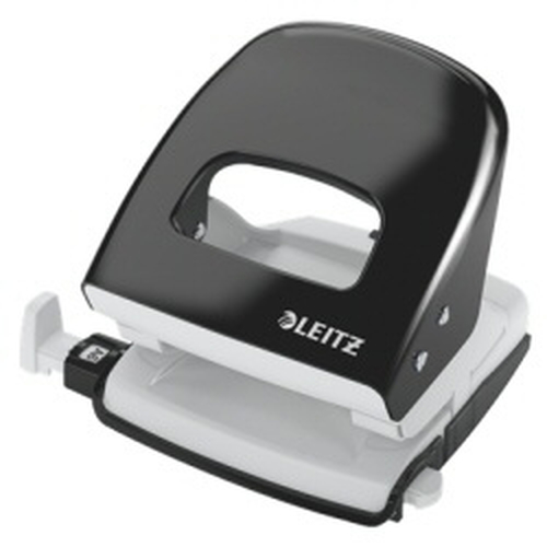 Leitz 50080395 papīra perforators 30 lapas Melns, Balts
