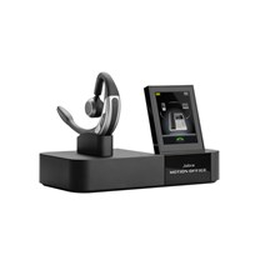 6670-904-305 Jabra Motion Office MS - Auricular - auriculares de oído - montaje encima de la oreja - Bluetooth - inalámbrico - NFC - cancelación de sonido activo - Certificado para Skype Empresarial