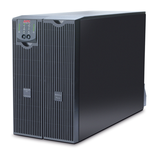 APC Smart-UPS RT 10000VA - UPS - CA 208 V - 8 kW - 10000 VA - Ethernet 10/100 - conectores de salida 5 - 6U - negro - SURT10000XLT