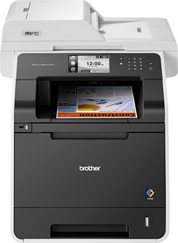 Brother MFC-L8850CDW - Impresora multifunción - color - laser - Legal 216 x 356 mm original - A4/Legal material - hasta 32 ppm copiando - hasta 32 ppm impresión - 300 hojas - 336 Kbps - USB 20 LAN Wi-Fin host USB - MFC-L8850CDW