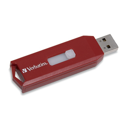 96317 Memoria USB Verbatim Store n Go Flash Drive 16 GB Color Rojo 96317