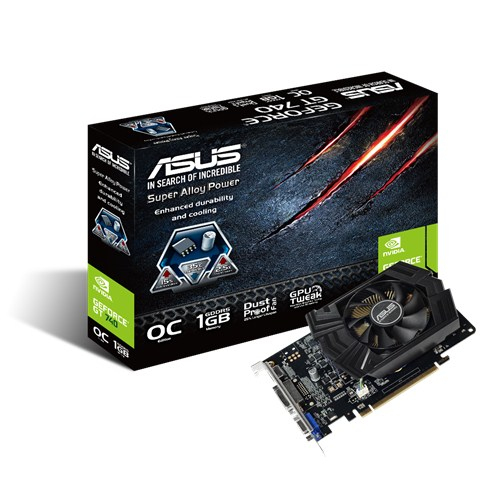 Specs ASUS GT740 OC 1GD5 NVIDIA GeForce GT 740 1 GB GDDR5 Graphics