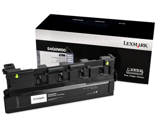 BOTELLA DE TONER RESIDUAL LEXMARK 54G0W00 HASTA 50000 PAGINAS PARA MODELOS MX910DE MX912DXE MX911DTE MS911DE 54G0W00 - 54G0W00