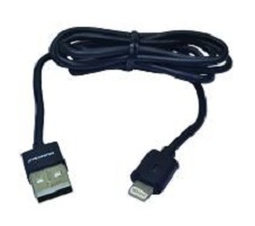 2-Power USB5012A valguskaabel 1 m Must