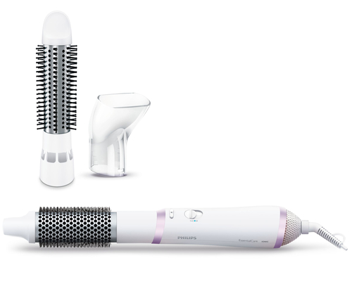 Philips Essential HP8662/00 hair styling tool Hot air brush Violet, White 800 W 1.8 m