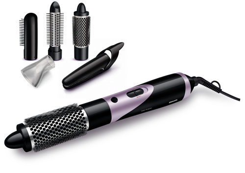 Philips HP8653/00 hair styling tool Hot air brush Black, Violet 1.8 m