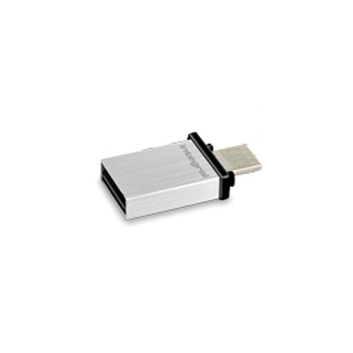 Integral 8GB Micro Fusion USB2.0 OTG USB-välkmälu USB Type-A / Micro-USB 2.0 Must, Hõbe