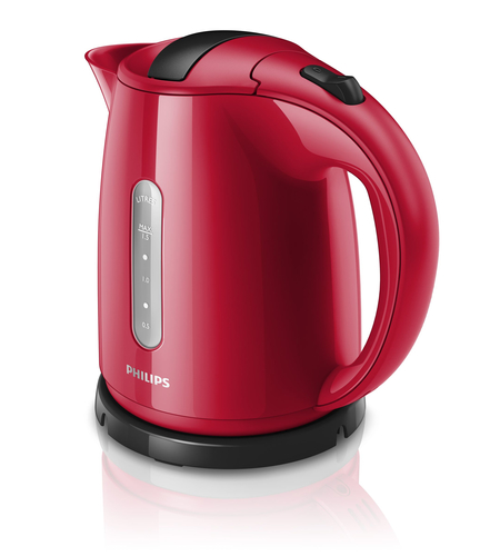 Philips Daily Collection HD4646/50 elektrikann 1,5 l 2400 W Punane