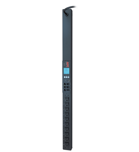 AP8831 APC Metered Rack PDU 2G - Unidad de distribución de potencia montaje en bastidor - CA 100/120 V - 1440 VA - Ethernet RS-232 USB - input NEMA 5-15P - conectores de salida 10 - 0U - negro - para P/N AR3106SP SMX1000C SMX1500RM2UC SMX1500RM2UCNC SMX750C SMX750CNC SRT5KRMXLW-TW