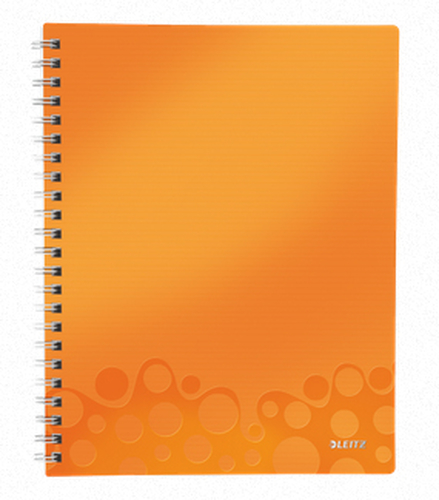 Leitz 46420044 märkmik A4 80 lehte Metallik, Oranž