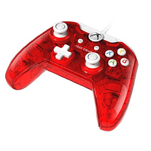 PDP Rock Candy Raudona Žaidimų pultelis Analoginis / skaitmeninis Xbox One