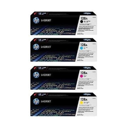 HP CE320A-CE323A toonerikassett 4 tk Originaal Must, Tsüaan, Magenta, Kollane
