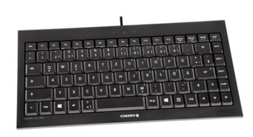 CHERRY KC 4000 klaviatuur USB QWERTZ Šveitsi Must