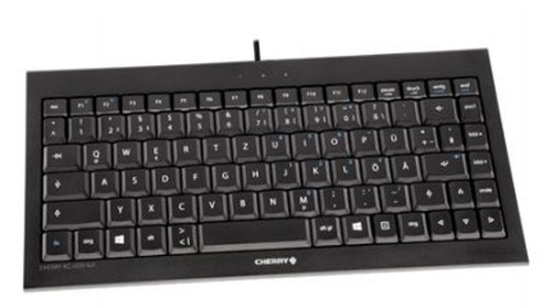 CHERRY KC 4020 klaviatuur USB QWERTZ Rootsi Must