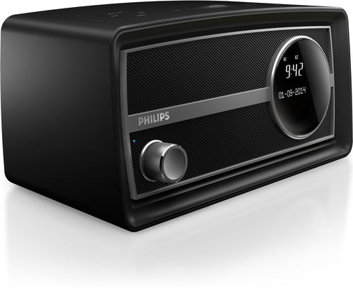 Philips ORT2300B/10 raadio Kell Must