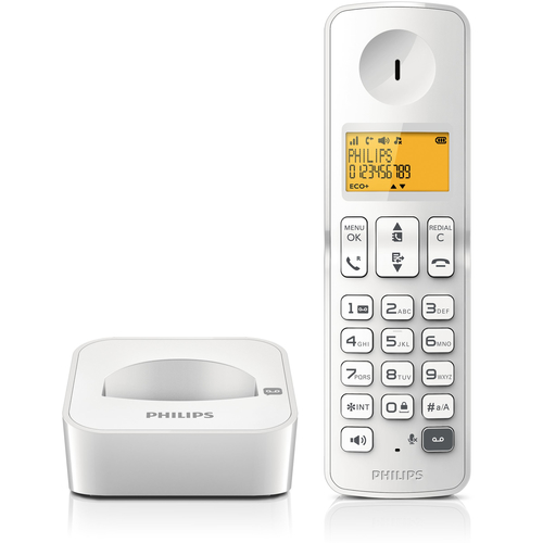 Philips B1961W/FR telefon Digitaalse juhtmeta tehnoloogia (DECT)
