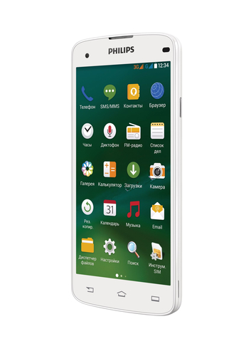 Philips Xenium CTI908WH/00 nutitelefon, 5", 16 GB, 3000 mAh