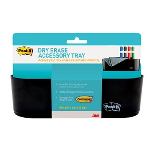 WHITEBOARD FILM - POLYSTYRENE - BLACK - A CONVENIENT STORAGE CADDY THAT KEEPS TO