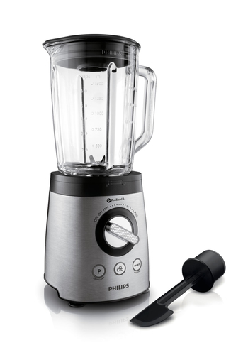 Philips Avance Collection HR2195/00 blender 2 L Tabletop blender 900 W Black, Stainless steel, Transparent