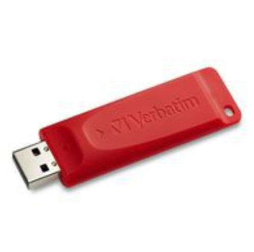 Verbatim 128GB Store39n39Go USB Flash Drive - Rojo 98525 - Verbatim