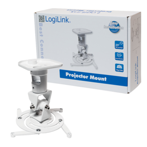 Mon Beamer Logilink BP0003 360 Grad white 15Kg, Breite: 310 mm, Höhe: 220 mm, Tiefe: 310 mm, afbeelding 3