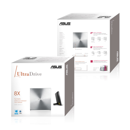 ASUS SDRW-08U5S-U - Schijfstation, afbeelding 2