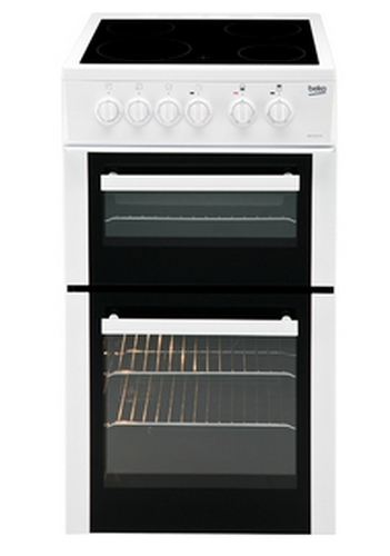 Beko BDC5422AW pliit Eraldiseisev pliit Elektriline Keraamiline Valge A