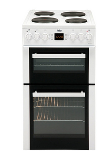 Beko BDV555AW pliit Eraldiseisev pliit Elektriline Elektriline pliidiplaat Valge A