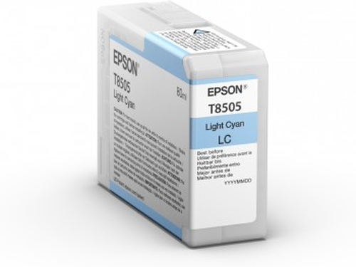 Epson T8505 Light Cyan Ink Cartridge 80ml - C13T850500