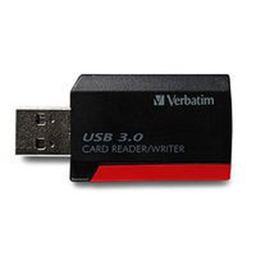 POCKET CARD READER, USB 3.0 - BLACK