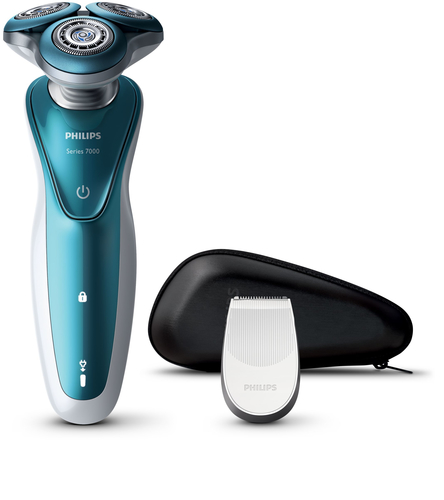 Philips SHAVER Series 7000 wet & dry electric shaver with precision trimmer S7370/12