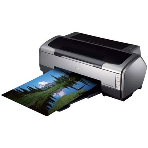 C11C589021 Epson Stylus Photo R1800 - Impresora - color - chorro de tinta - Super A3/B - 5760 x 1440 ppp - capacidad 100 hojas - USB IEEE-1394 Firewire