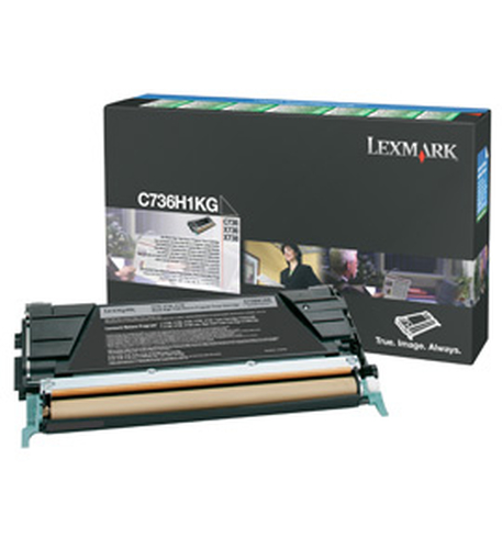 CARTUCHO DE TONER NEGRO C73X-  X73X ALTO R - Lexmark