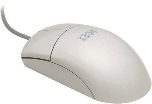 Lenovo Mouse 2Btn PS2 white sleek hiir PS/2 Optomehaaniline 400 DPI