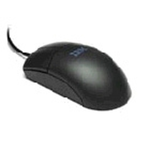 Lenovo SLEEK MOUSE BLACK hiir PS/2 Optiline 400 DPI