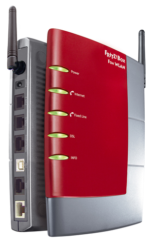 AVM FRITZ!Box Fon WLAN (Annex A) juhtmevaba ruuter